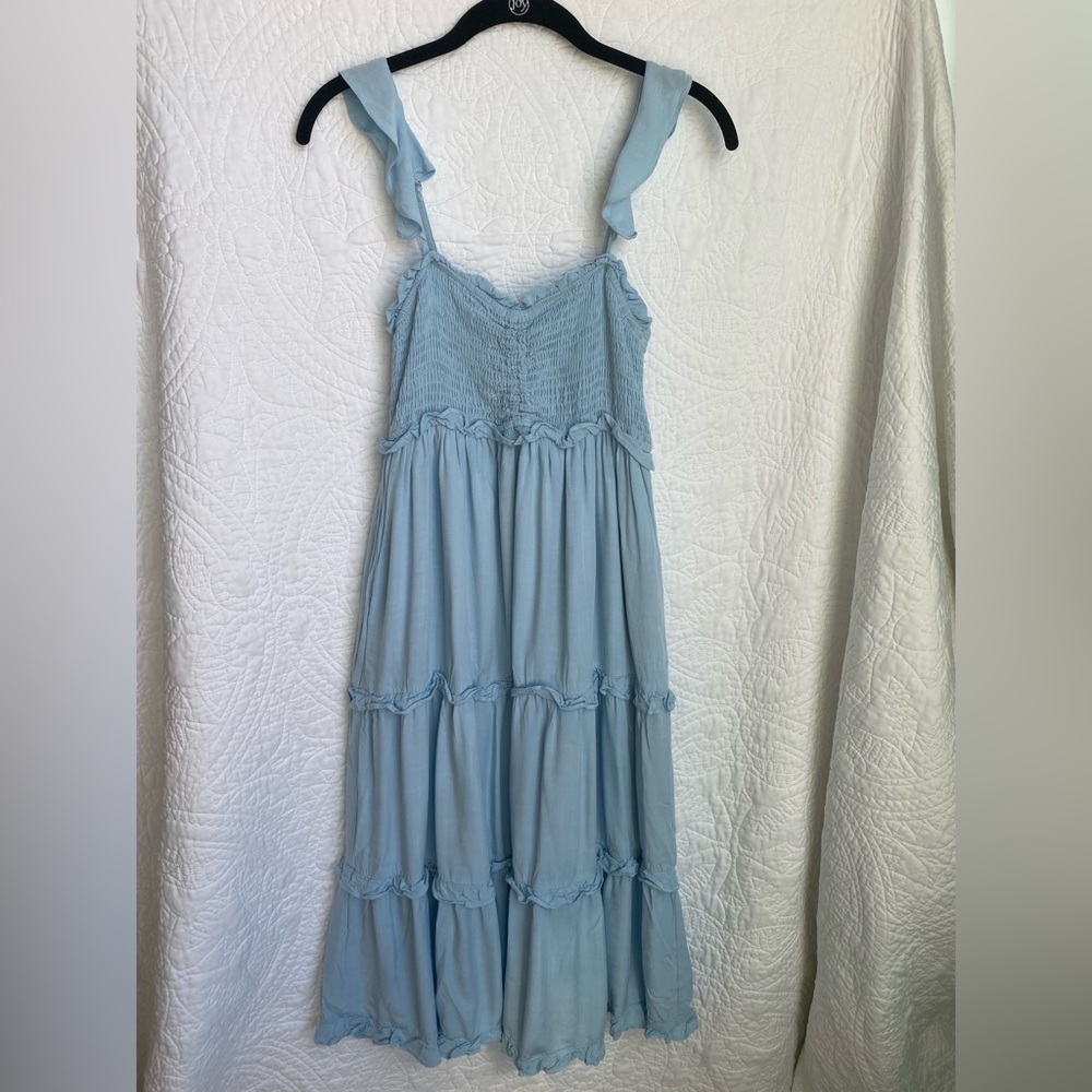 NWOT Delicate light blue dress. Size S.